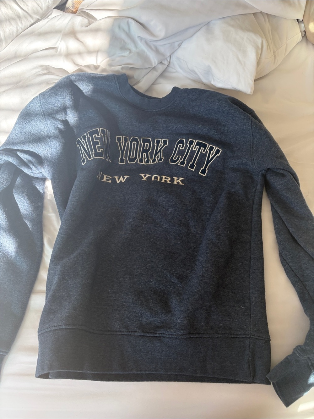 Navy 'New York City' Crewneck